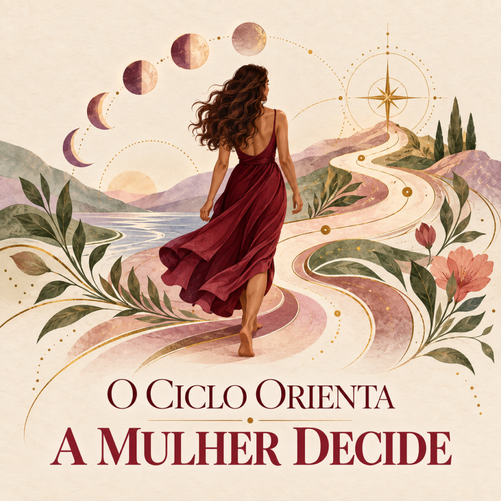 O ciclo orienta, a mulher decide